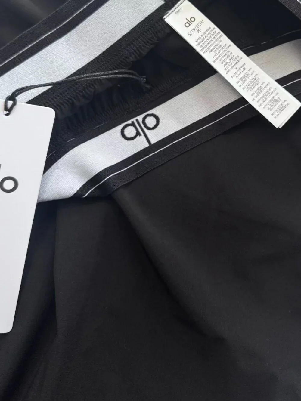 ALO Yoga Black Wide-Leg Lounge Pants - NWT